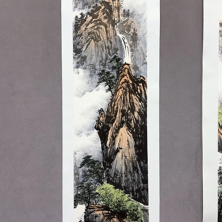 国画亲笔手绘放心去藏