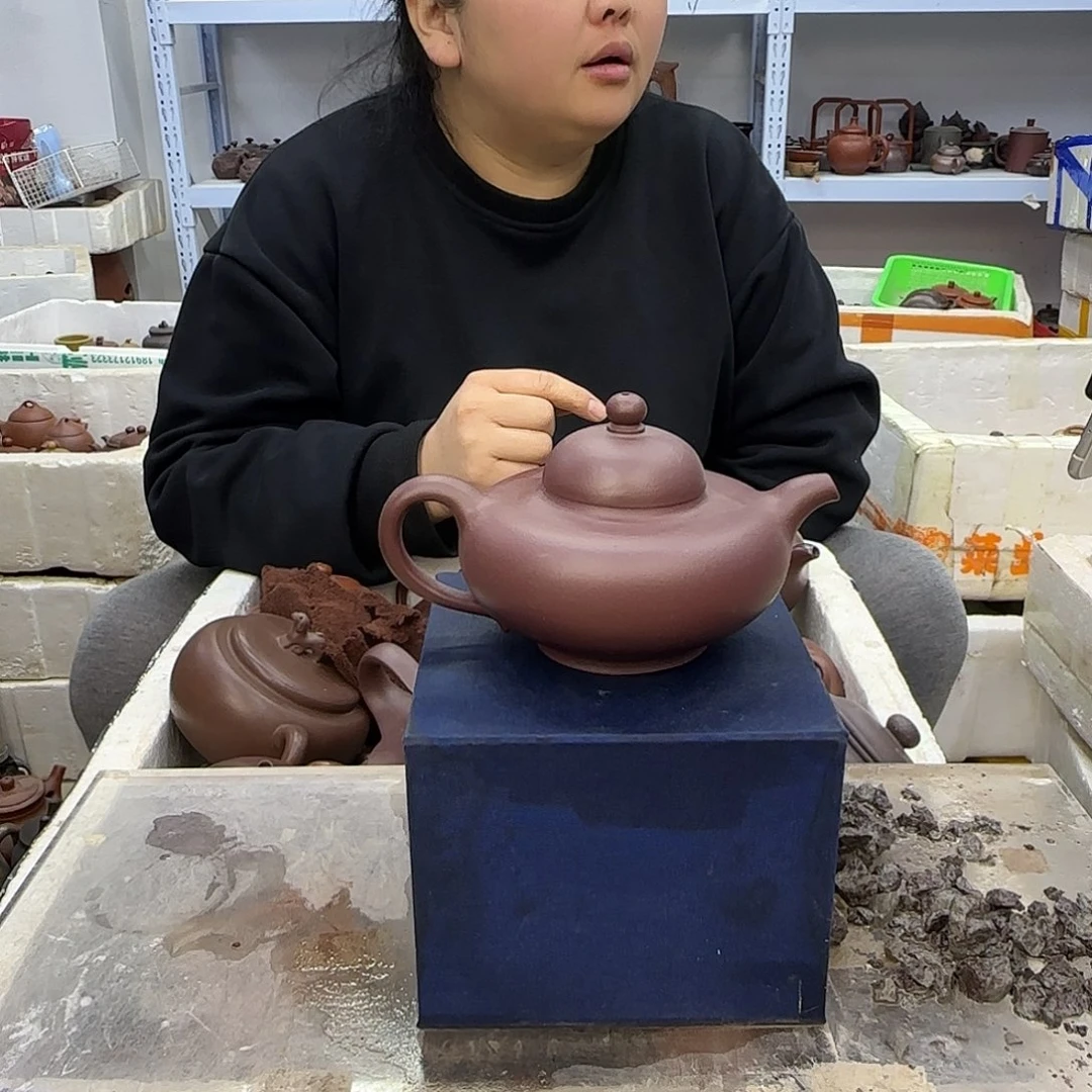 紫砂茶壶宜兴紫砂壶瑕疵处理