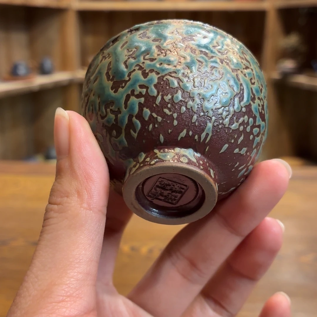 柴烧老岩泥茶器皿