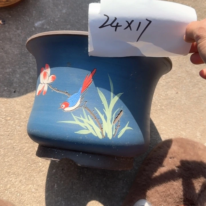 紫砂花盆特价清仓