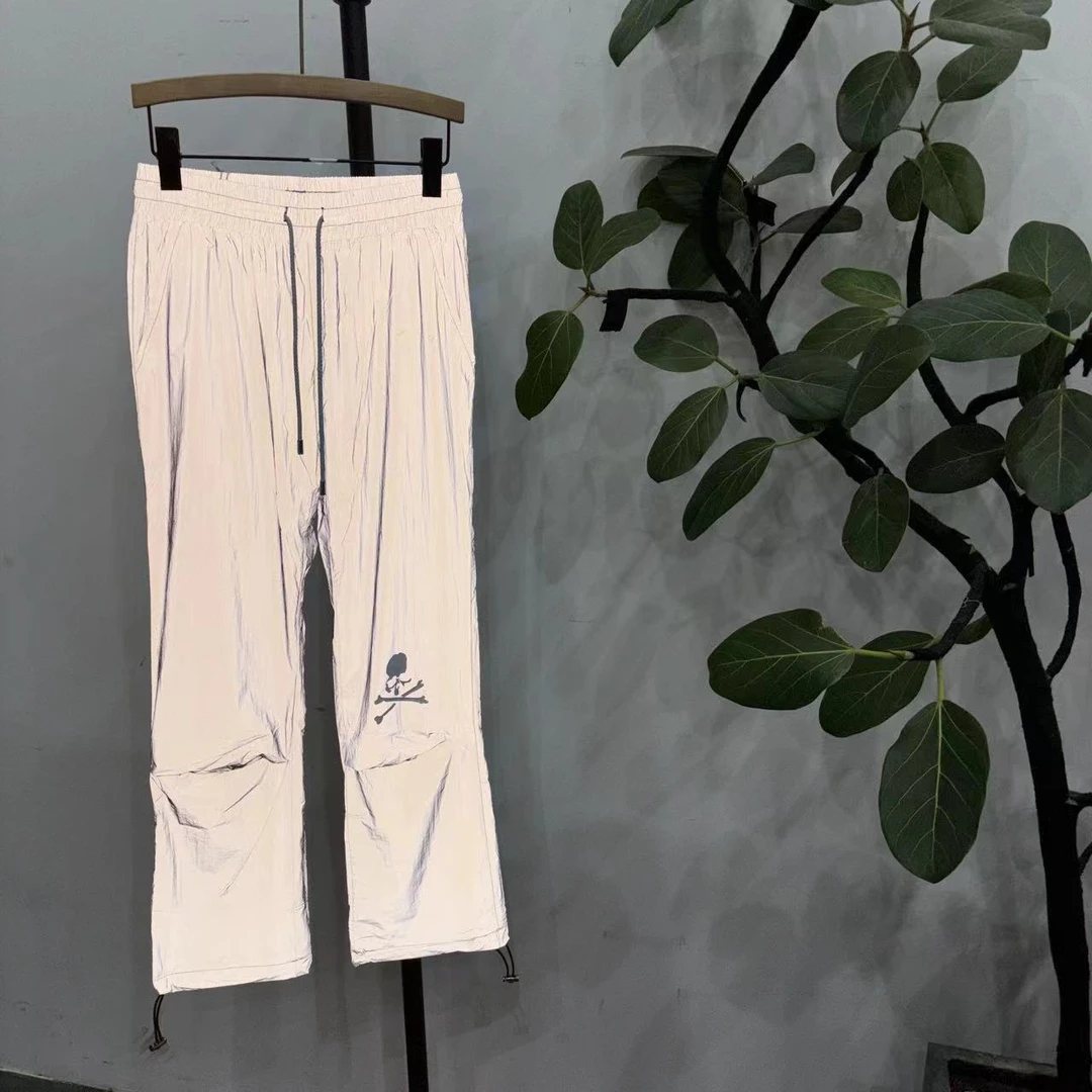 E-29【骷髅】高街潮牌男款速干直筒休闲裤  06473