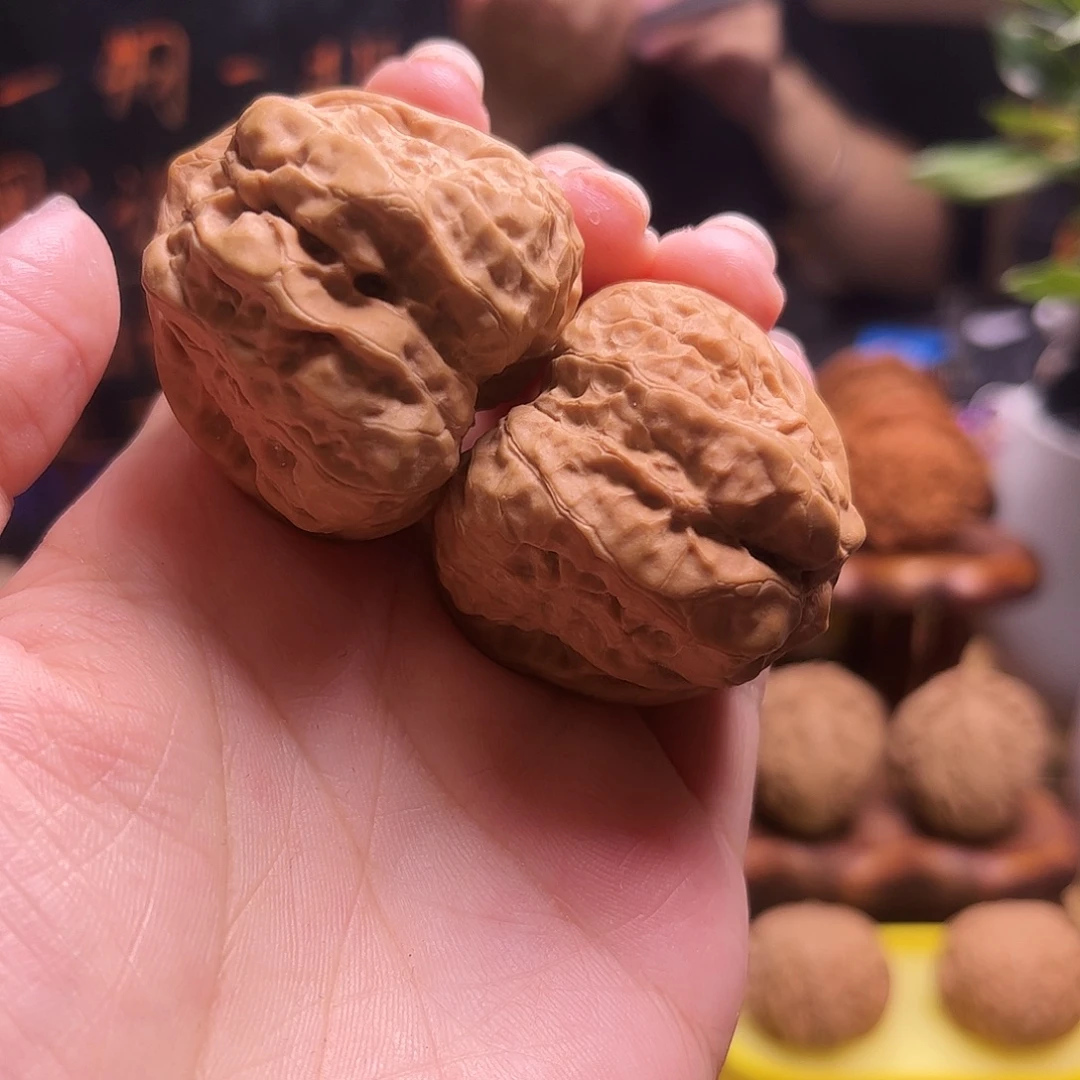 把件文玩核桃39尺新果三角蛙41