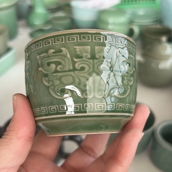 小米茶器龙泉青瓷