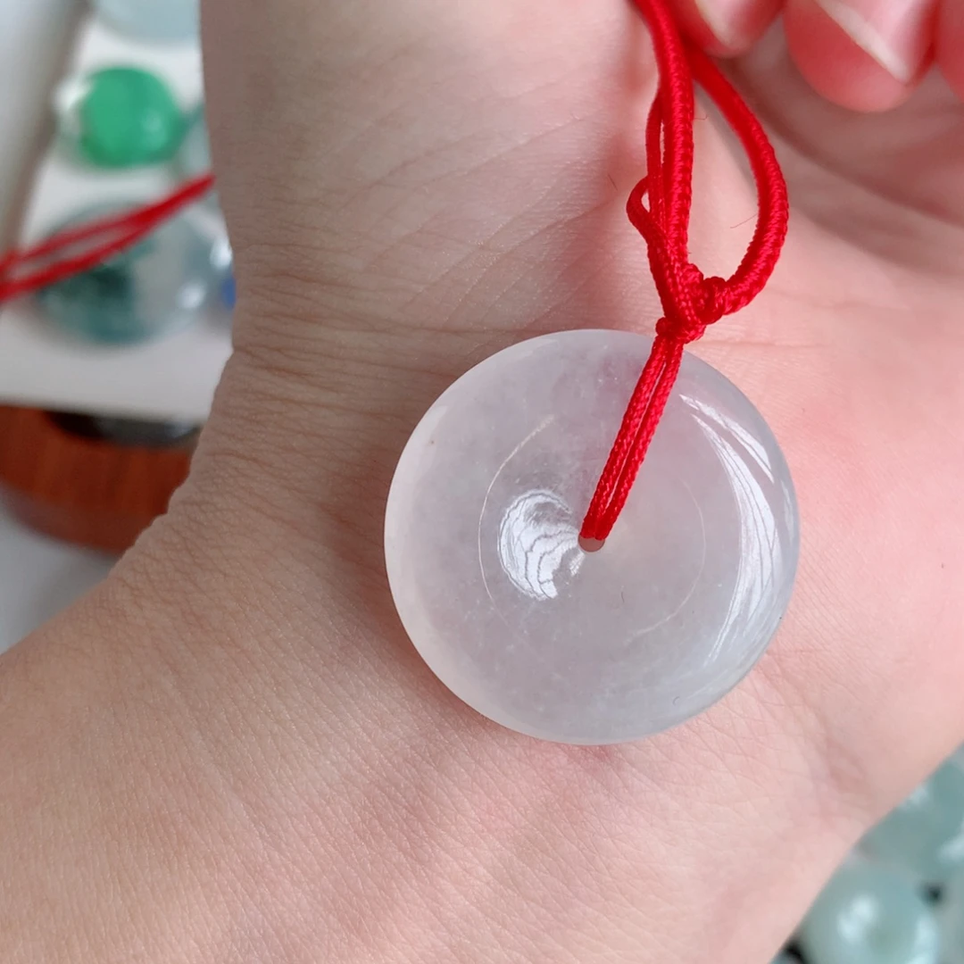 颈饰未镶嵌翡翠缅甸a翡翠