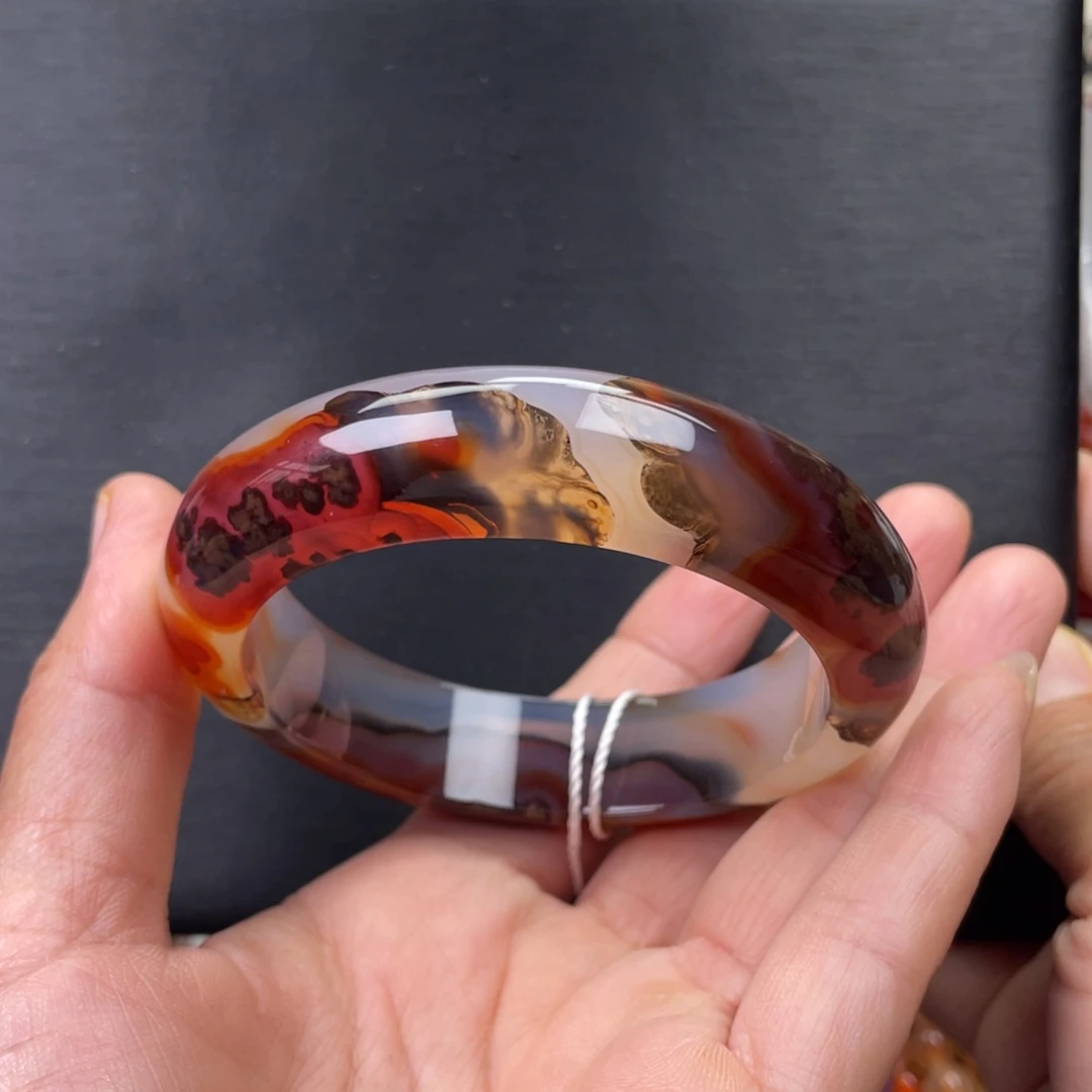 玛瑙/玉髓手链未镶嵌开**人