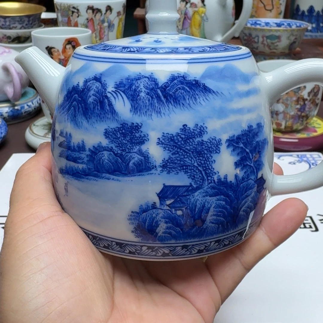 岁***箭景德镇手工手绘展示