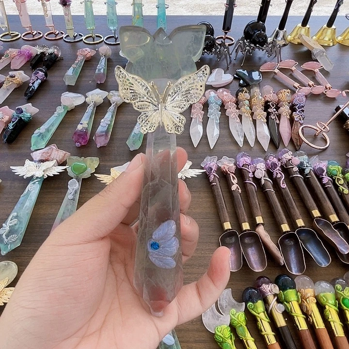 云***乐未镶嵌珠宝半成品水晶水晶