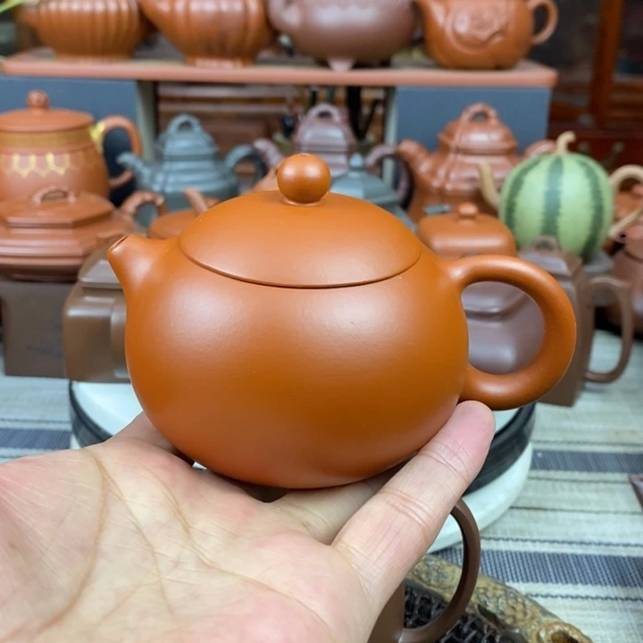 紫砂茶壶西施110-220cc原矿赵庄朱泥特价