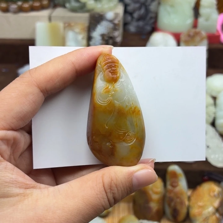 璞***玉和田玉未镶嵌颈饰