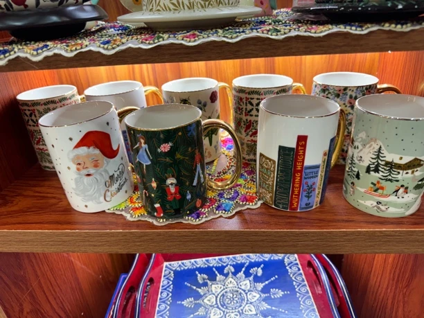 金边水杯 茶杯 多种花色