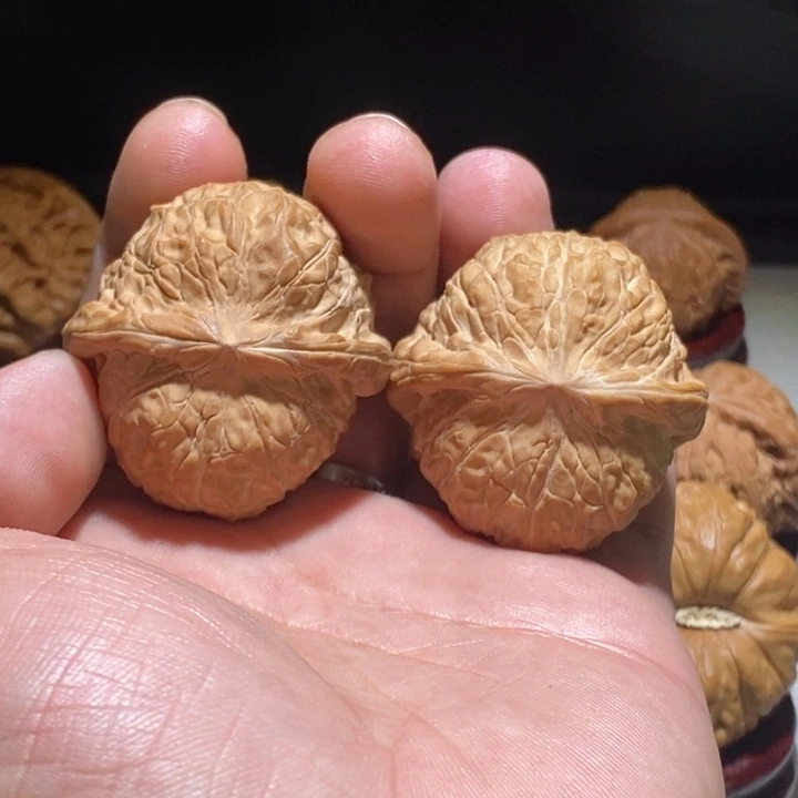 越***好文玩核桃把件42南瓜