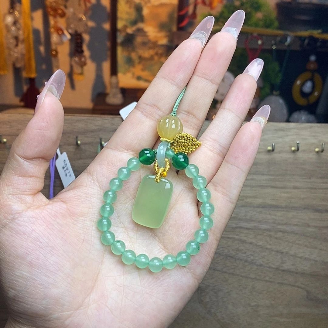 玛瑙/玉髓车挂未镶嵌挂件