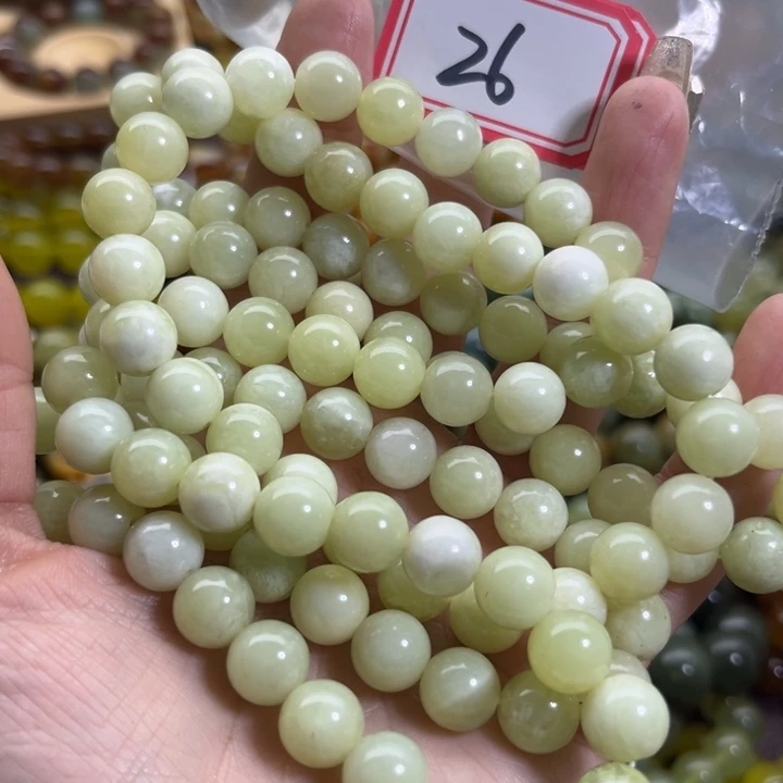 蛇纹石玉未镶嵌手链