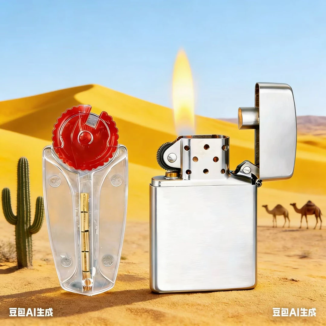 金属打火机火石粒高端耐磨耐用男士礼物