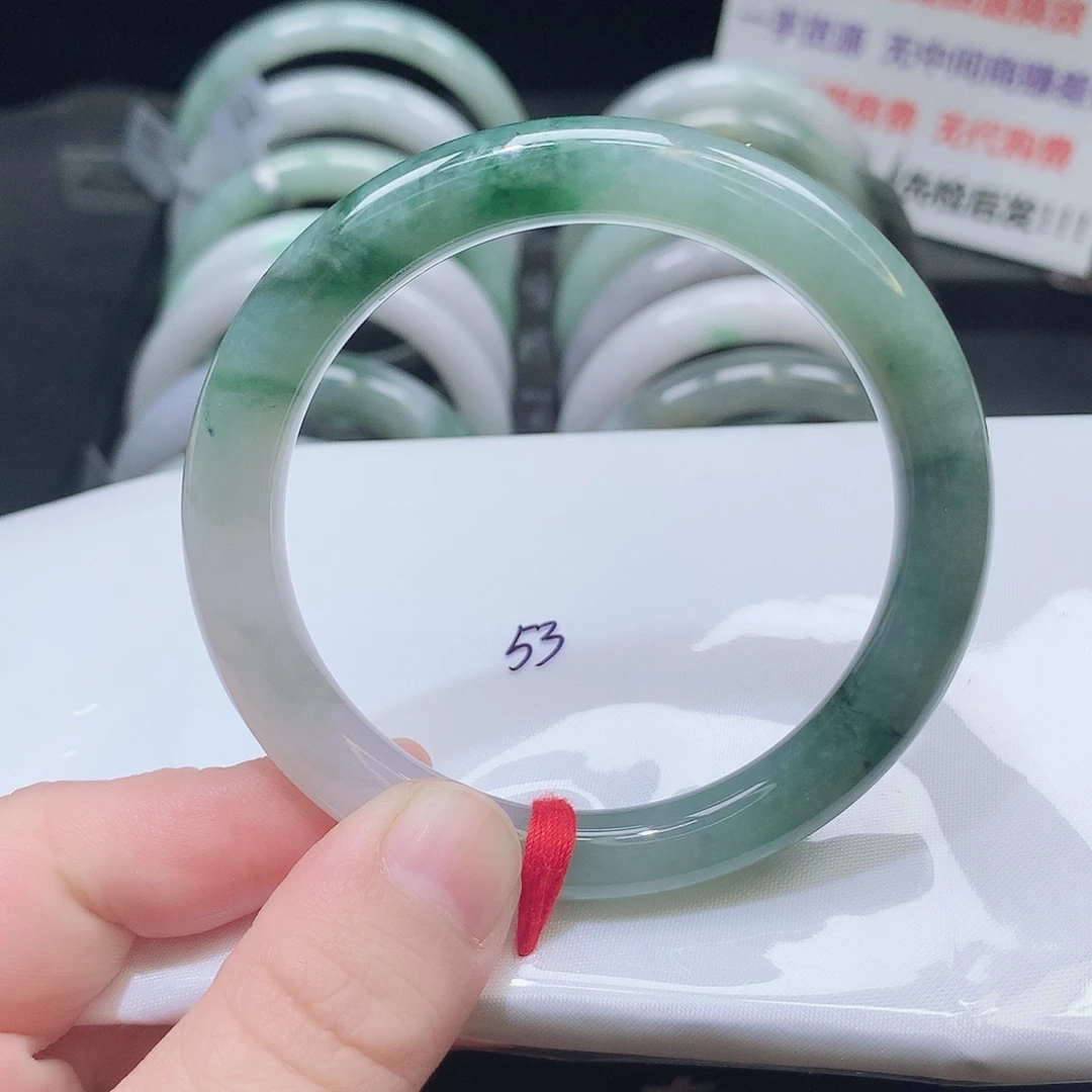翡翠未镶嵌手镯464