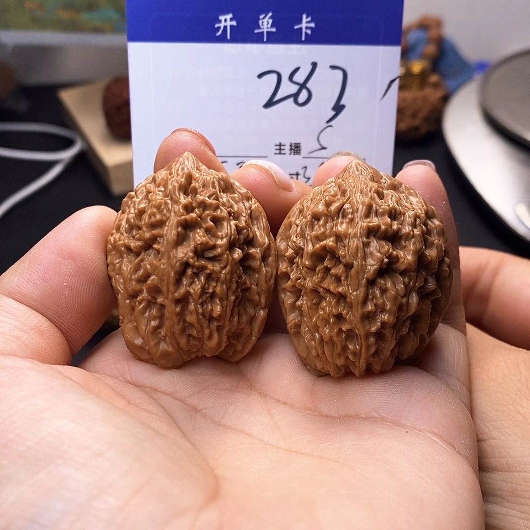桃核吊坠大蒜头35无刀痕s