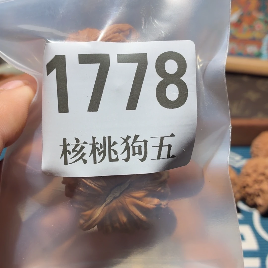 吊坠文玩核桃1778白狮子