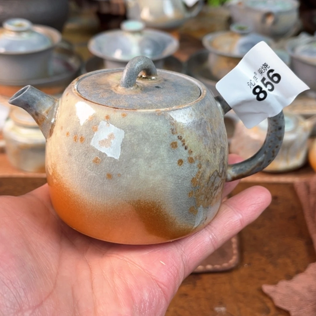 【闪购商品】沁庐柴窑古法柴烧手工茶具