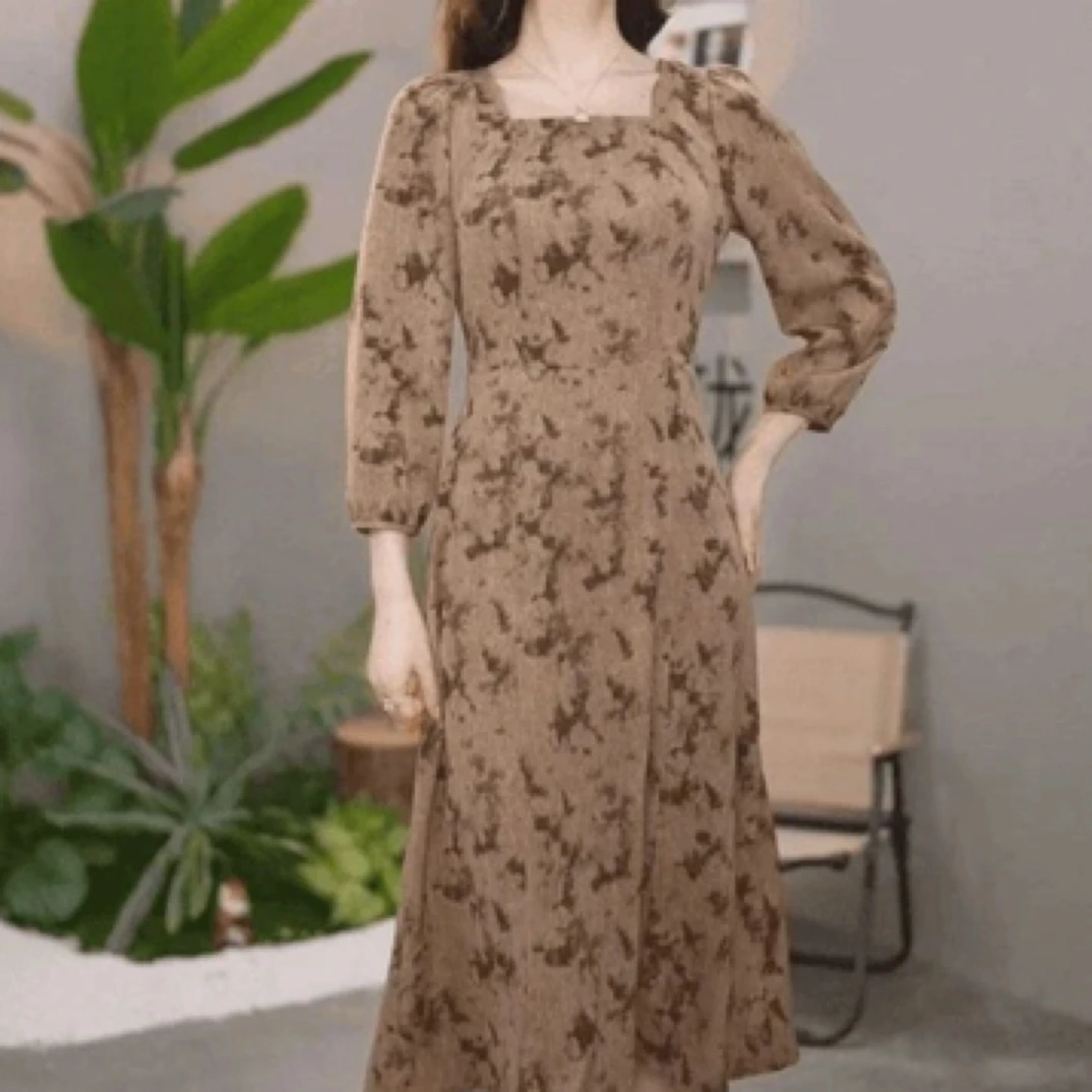 A0333气质闲时尚连衣裙