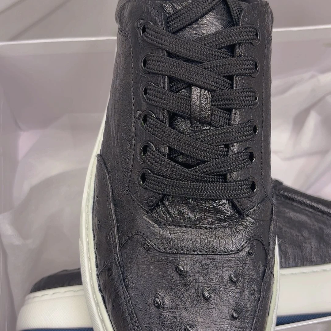 织物黑色鸵鸟皮40码