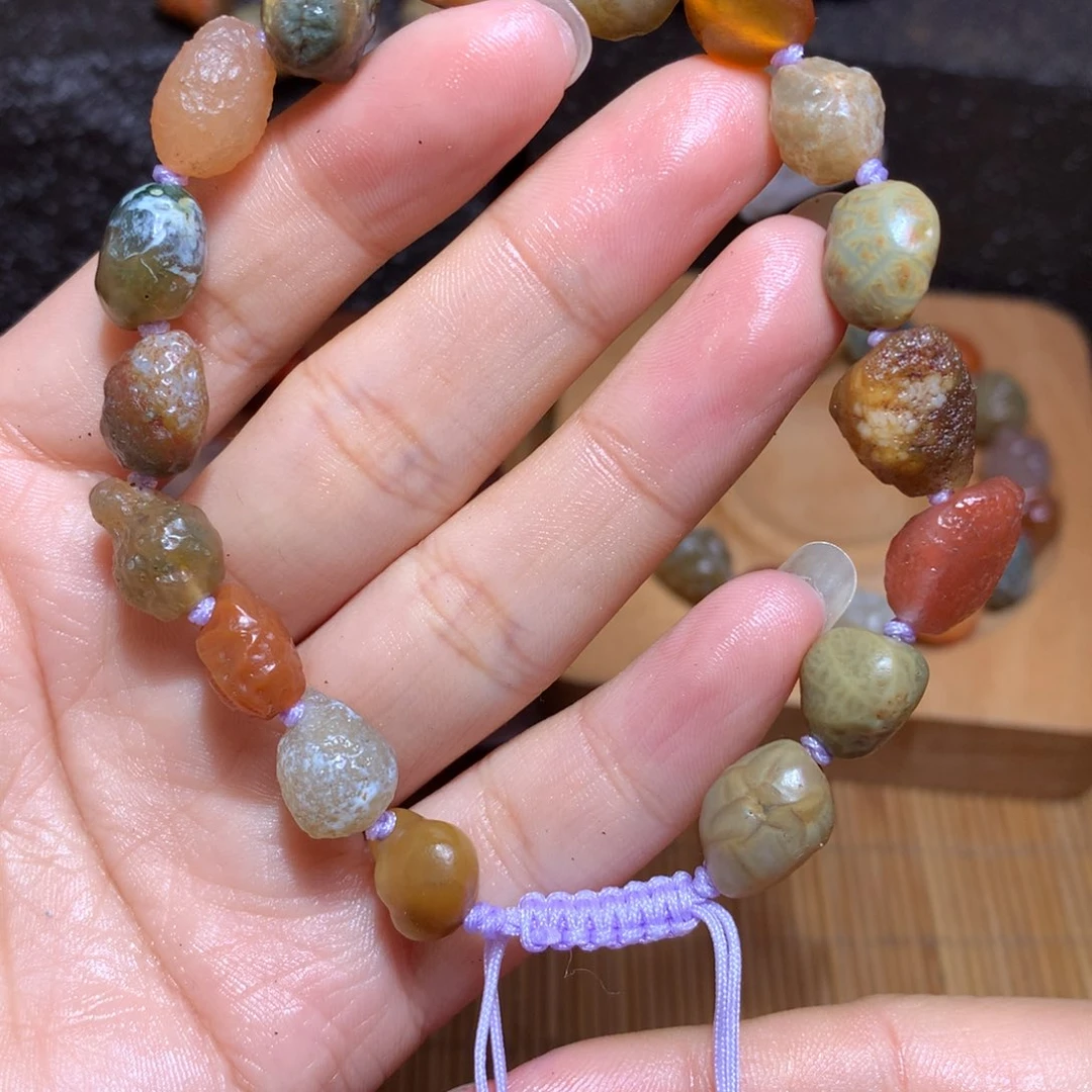 未镶嵌玛瑙/玉髓珠宝半成品