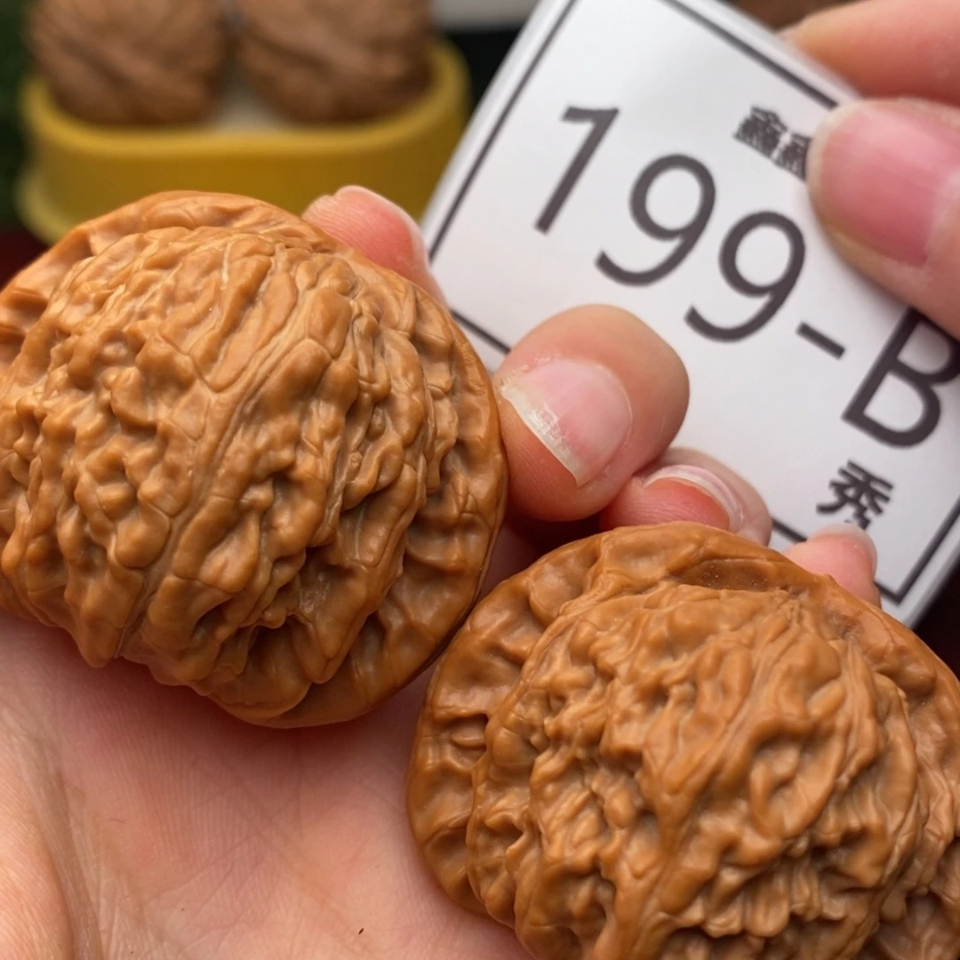 文玩核桃把件白狮子41……