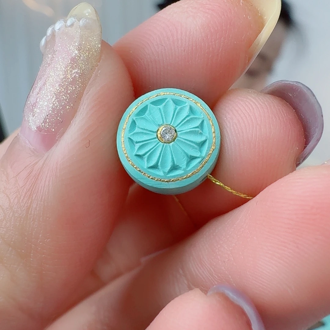 绿松石未镶嵌珠宝奇石