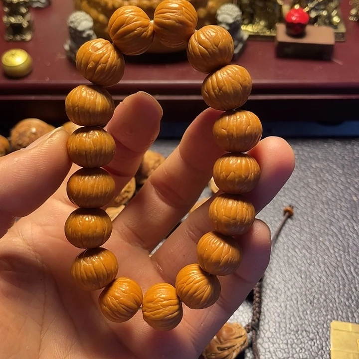 猴头核桃素核手串