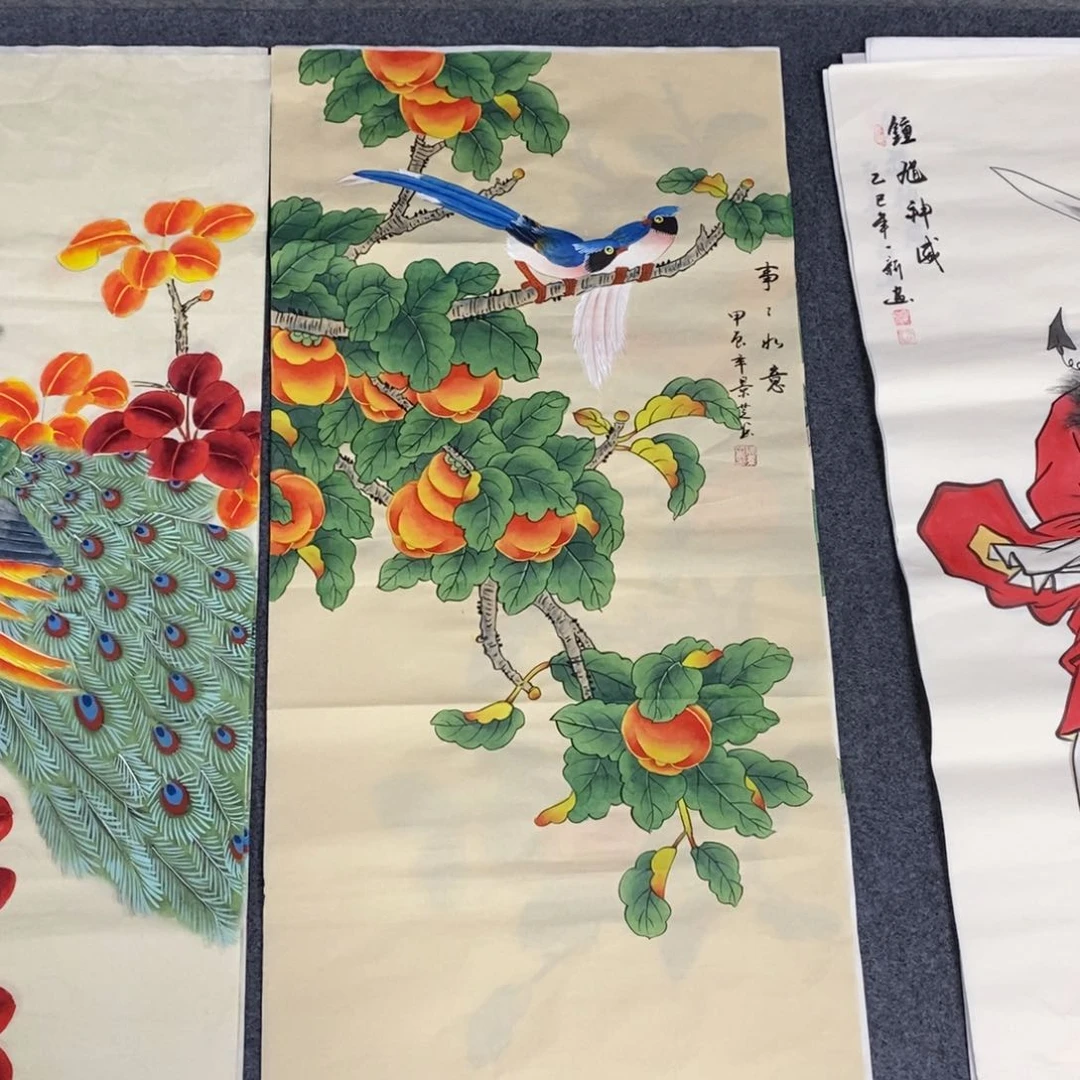 国画尺寸100✖️50三尺画画画画画