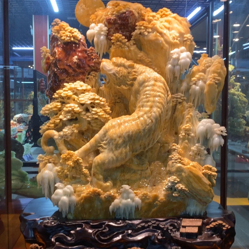 【闪购商品】未镶嵌蛇纹石玉摆件