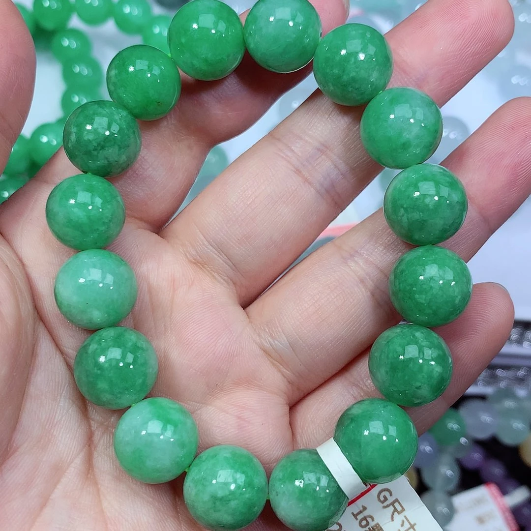 翡翠手链未镶嵌卡12