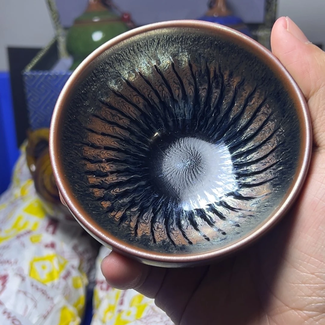 茶盏建阳建盏喝茶主人杯