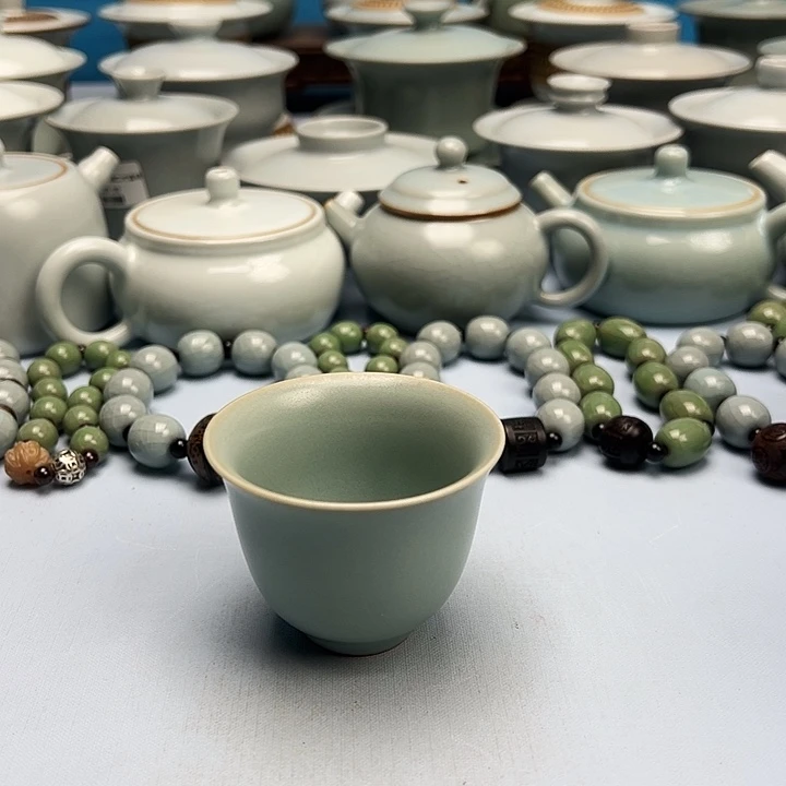 杯仿古釉铃铛杯原矿原釉原产地