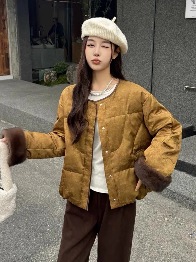 莉姐：推荐时尚国风拼接休闲外套