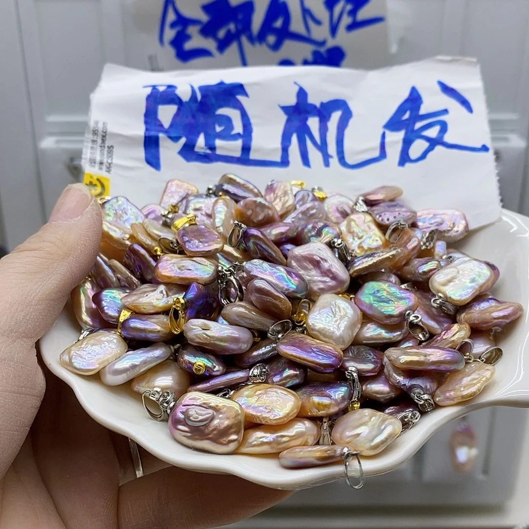 颈饰合金淡水珍珠