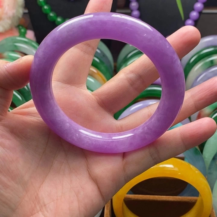 暮***晴仿水晶非金属高端手镯