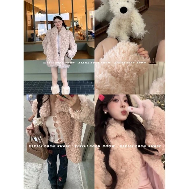 XIXILI“真真正正的顽童2.0版”敲洋气！时髦毛毛外套