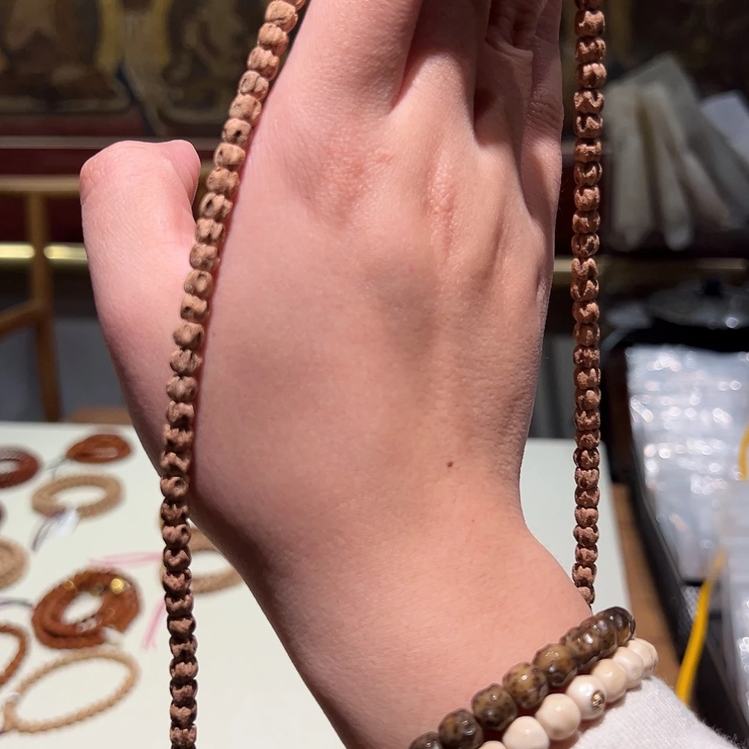 柏香籽/百香籽吊坠6.0深坑多棱顺