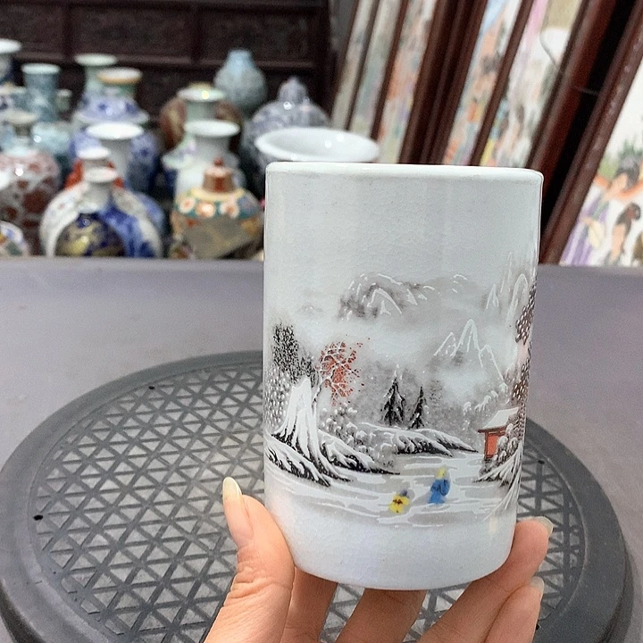 陶摆件博古架陶瓷摆件
