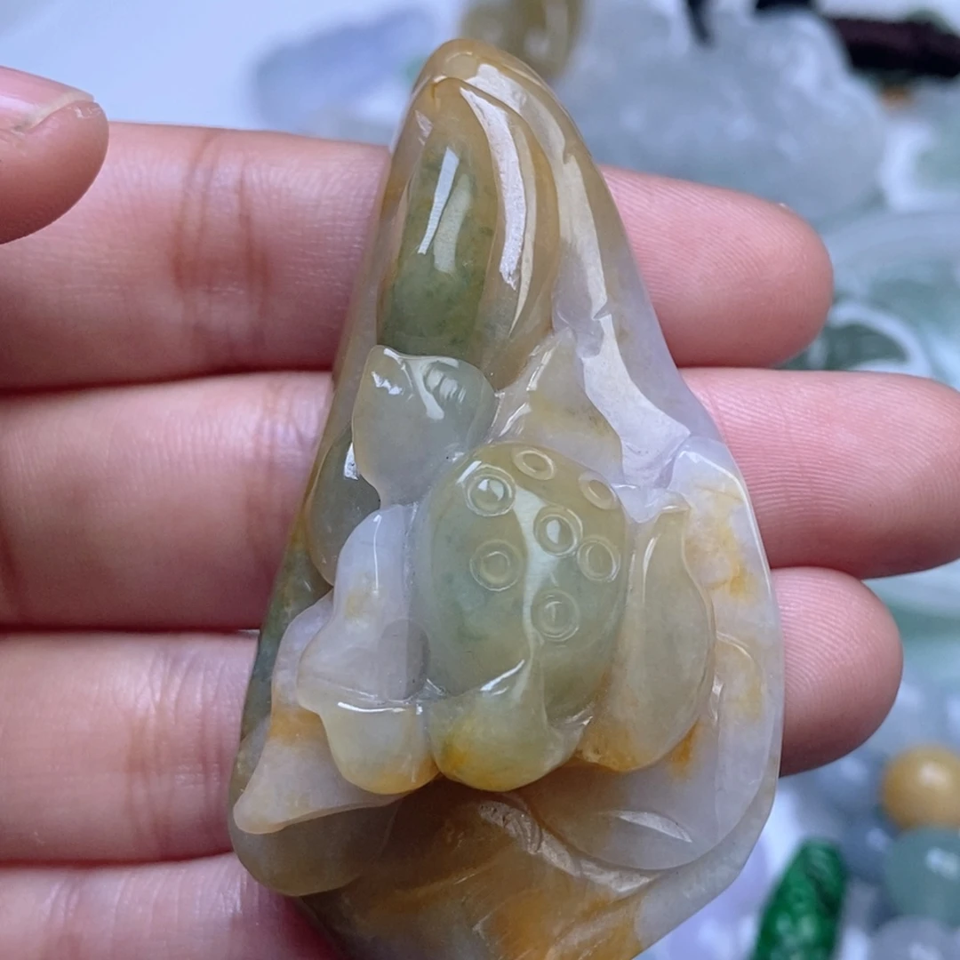 未镶嵌挂件翡翠翡翠