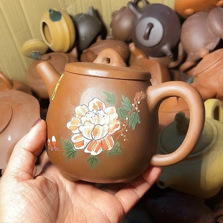 全手工制作宜兴紫砂茶壶