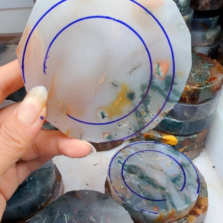 木***l定制玛瑙定制水草玛瑙手镯