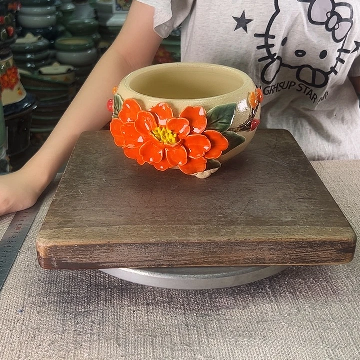 泳坤堂石湾盆陶瓷
