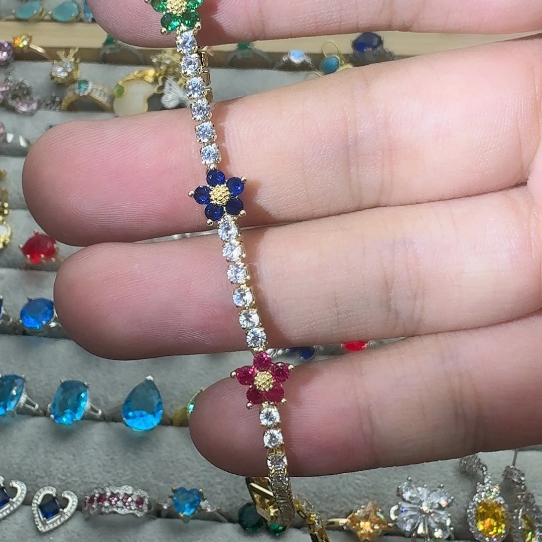 托帕石戒指银S925镶嵌