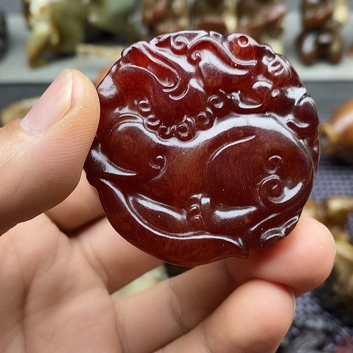 未镶嵌蛇纹石玉颈饰