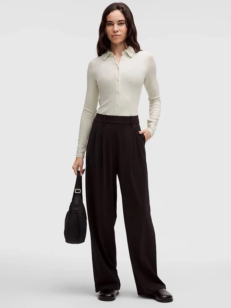 【多多家】lu秋新款优可丝长袖螺纹针织衬衣【C05C58】