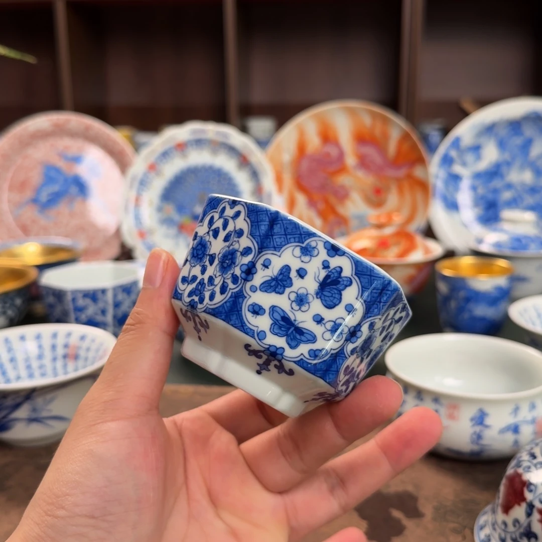 纯手工手绘陶瓷茶具