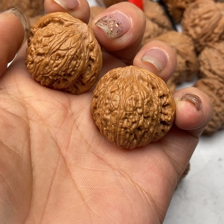 文玩核桃把件志*@绣球