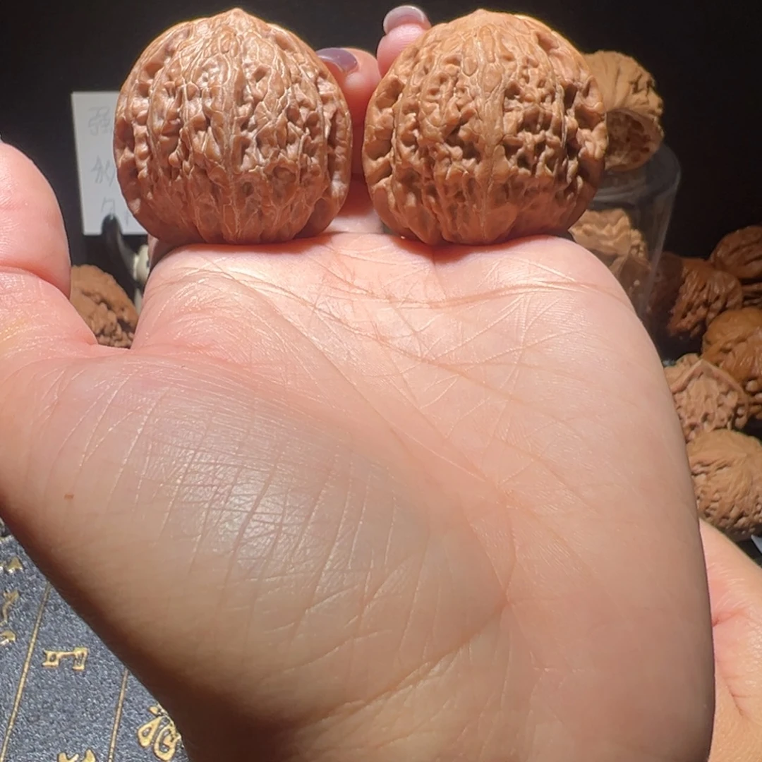 吊坠文玩核桃铁锤37手把件299