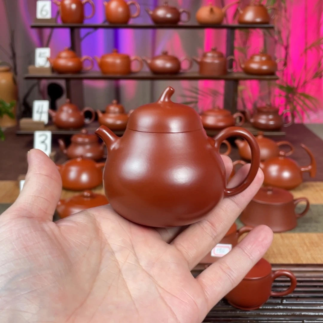 S***t茶壶紫砂精工茄瓜105cc